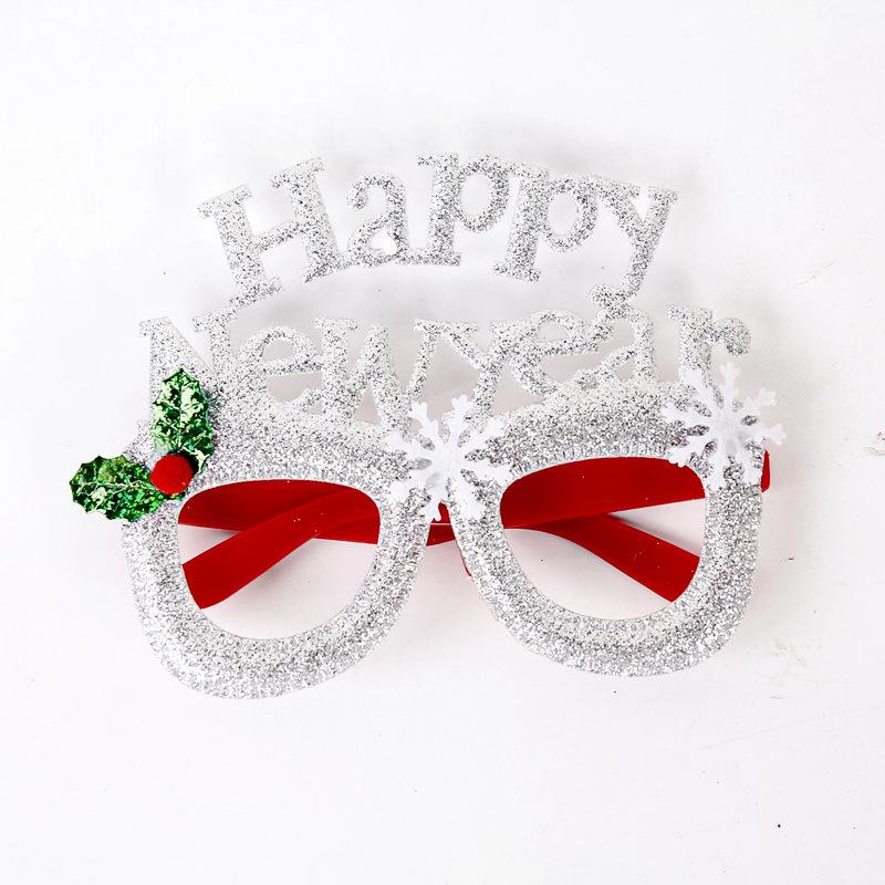 Kreative Weihnachtsbrillen - Weihnachtsmann, Schneemann, Geweih für Erwachsene & Kinder