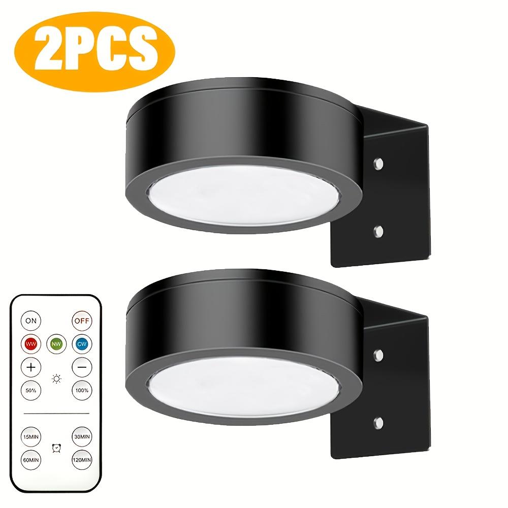 1/2PCS Wall Picture Light, Remote Control LED Painting Light, Three Color Temperature Adjustable and Timer Painting Light