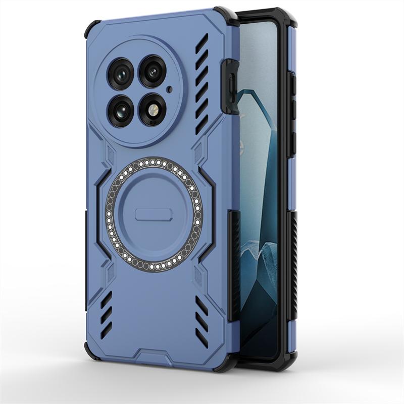 Nárazuvzdorný pancéřový kryt pro OnePlus 13 Magnetická adsorpce Bezdrátové nabíjení Zadní kryt Pouzdro na telefon OnePlus 13 Pro pouzdro OnePlus 13