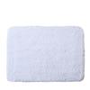 Hotel Bathroom Long Hair Floor Mat Absorbent Mat Machine Washable Solid Color Simple Toilet Floor Mat