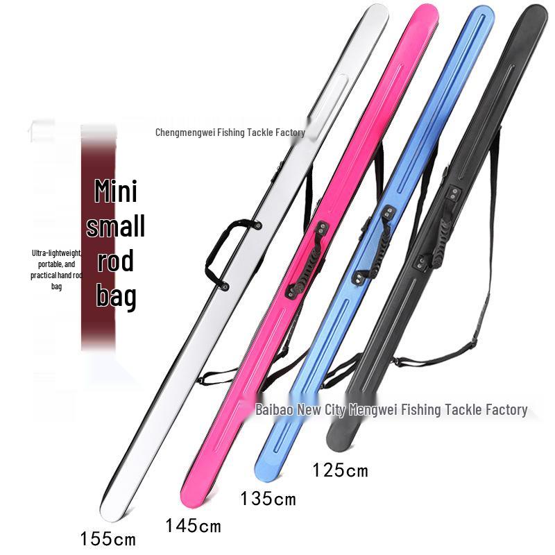 Waterproof Hard Shell ABS Fishing Rod Bag - Available In 1.25m, 1.35m, and 1.45m Sizes, Lightweight and Compact.