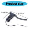 Aluminum Alloy Left Brake Lever Handbrake Replacement Aluminum Alloy Electric Scooter Brake Handle Easy Installation