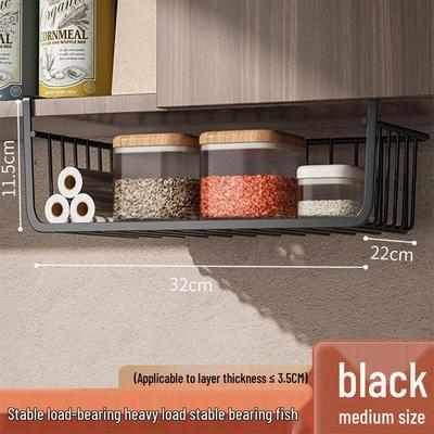 ZISIZ Under Cabinet Hanging Storage Rack