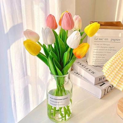 Umělé Květiny Tulipánů Báječné Nevyblednoucí Dlouhotrvající Falešné Tulipány Party Fotografická Rekvizita Imitace Tulipánů Simulační Tulipány