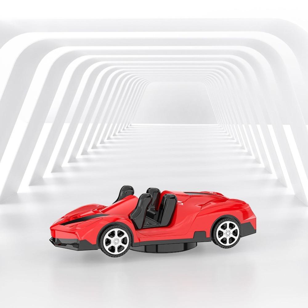 

PU Car Ornaments Toy Car Auto Decorative Creative Car Model Phone Holder Kids Gifts красный