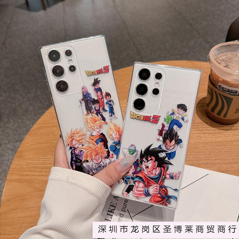 Applicable To Samsung S25ultra Apple iPhone 17 Ins Dragon Ball Sun Wukong Mobile Phone Case Painted Protective Case