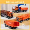 Spielzeug-LKW-Modellauto mit Trägheitstransport aus Legierungsmaterial für Kinder und Sammler