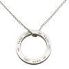 Begagnad TIFFANY&Co. Halsband 1837 cirklar Silver925 3,7g Silverhänge