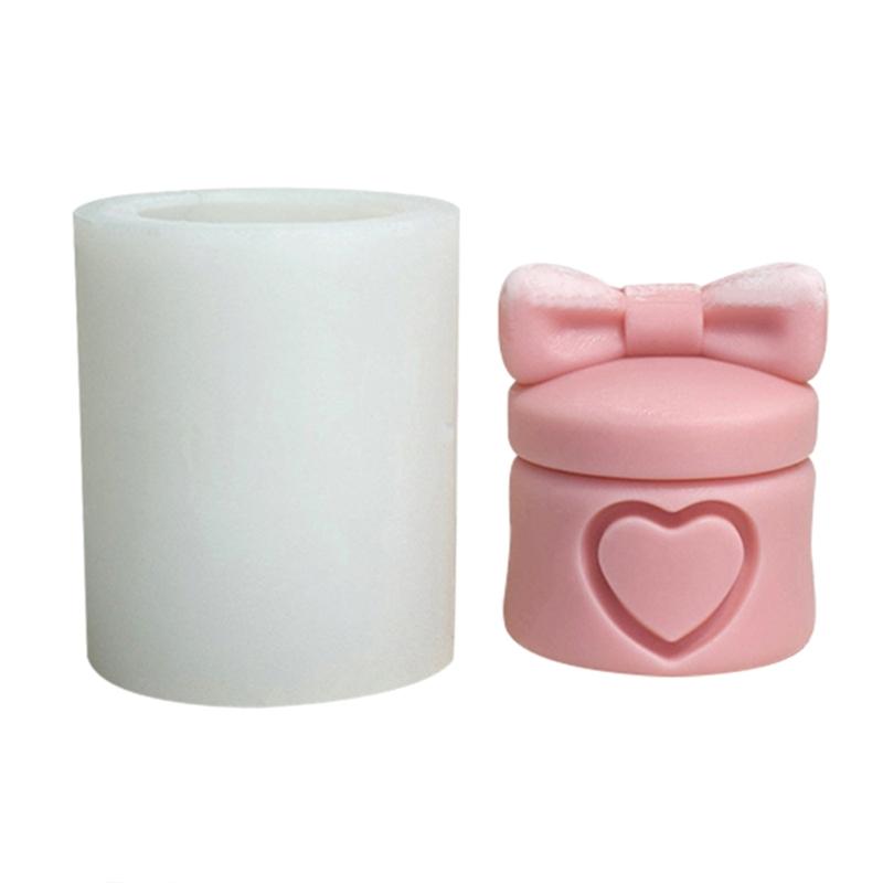 Versatile Candle Molds DIY Candle Making Moulds Soap Making Supplies Silicone Material Suitable for Valentine s Day 1