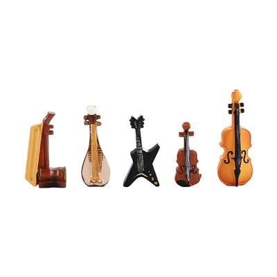 Simulation Wonderful Gift DIY Crafts Bonsai Decor Piano Figurines Micro Miniatures Desktop Decoration Music Instrument Model
