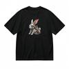 Men's Soft All-Season Classic T-Shirt Mechanical Bunny Artwork With Accent Ears