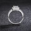 New 925 Sterling Silver Ring Shining 5A Zircon  for Women Wedding Jewelry Engagement Charm Party Fashion Gift Top Quality Ring