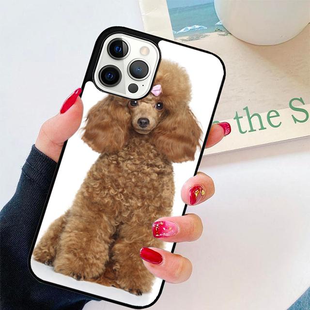 Beagle Poodle Mum Dog Colorful Phone Case Cover for iPhone 16 15 12 mini 11 13 14 Pro Max SE 2020 Apple 6S 7 8 Plus Coque