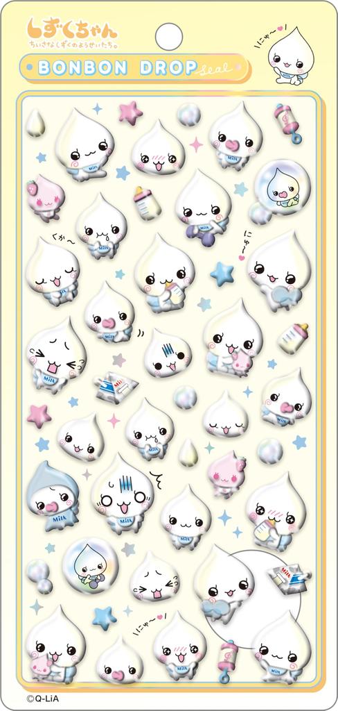 Coolia Sticker Bonbon Drop Sticker 94739 Shizuku-chan Mirumiru-chan