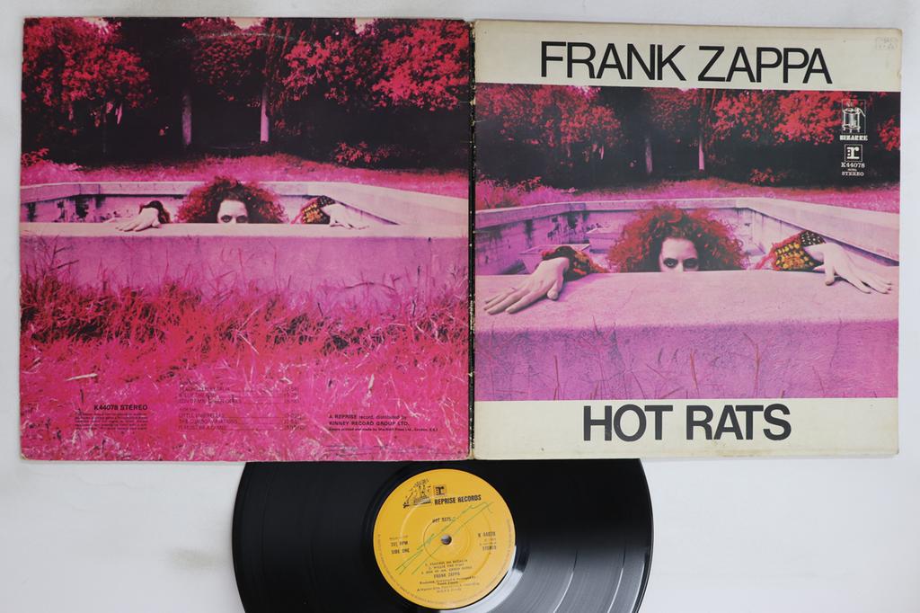 LP Record FRANK ZAPPA - Hot Rats K44078 REPRISE 1972 UK Jazz Used