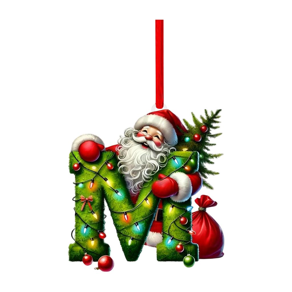 26 Letter,Christmas,Ornaments,Acrylic,1
