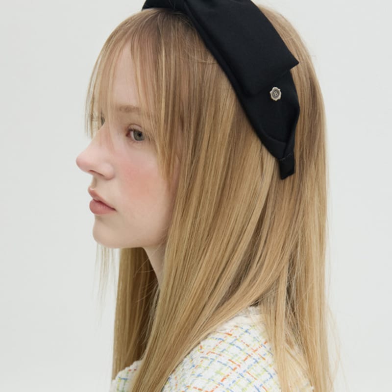 Brown Hat Petit Bunny - Noir