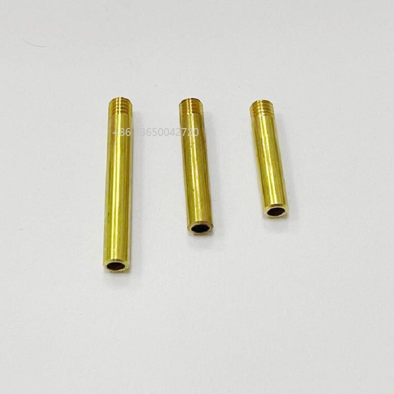 2pcs M6 Brass Thread Hollow Tube For CNC Sprayer