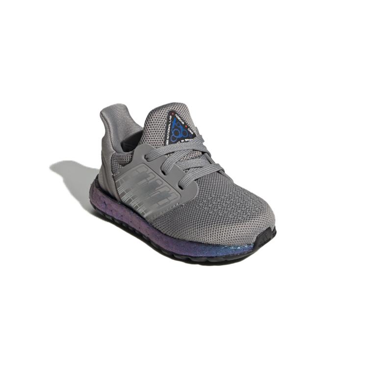 adidas Ultra Boost Breathable Low Top Toddler Shoes Gray Blue Infant And Toddler EG4812