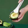 1Pc Stainless Steel Avocado Slicer, Knife and Nucleator - Manual Multi-Function Kitchen Tools