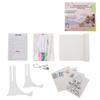 Rechargeable Light-Up DIY Acrylic Drawing Board for Kids - Erasable and Cartoon-Themed Painting Set