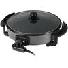 Non-stick Electric Frying Pan - Kúben - 40x7 Cm - 1500 W - Aluminum Xylan - Non-stick Coating - Glass Lid