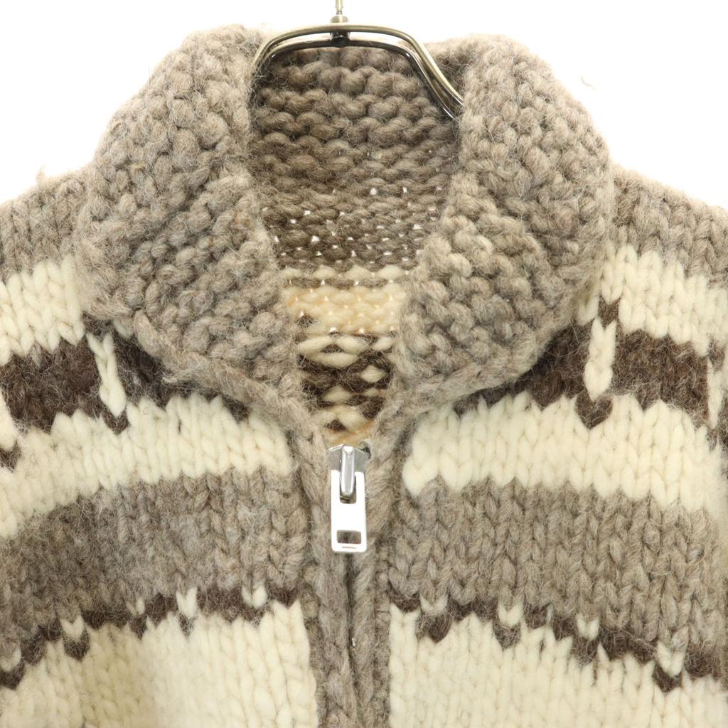 Ca Dumaus 80s 90s Made in Canada, 100% wool, old Eagle Cowichan jacket Men's Used