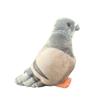 20cm Kawaii Simulated Gray Pigeon Plush Toy Cute Soft Stuffed Animals Plush Dove Bird Doll Collection Model Gifts Home Décor
