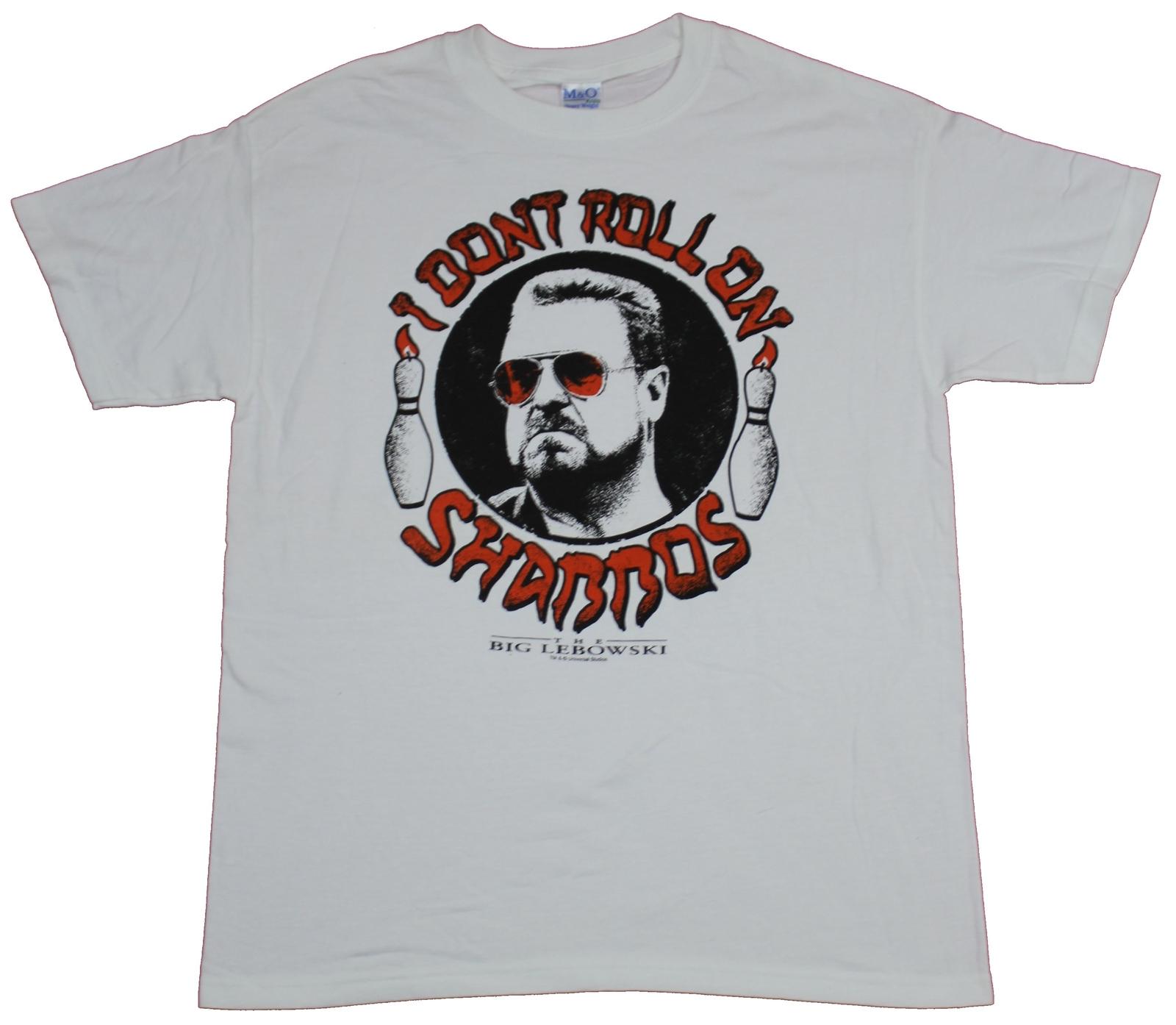 The Big Lebowski Mens T-shirt I Don t Roll On Shabbos Walter Image XXXL