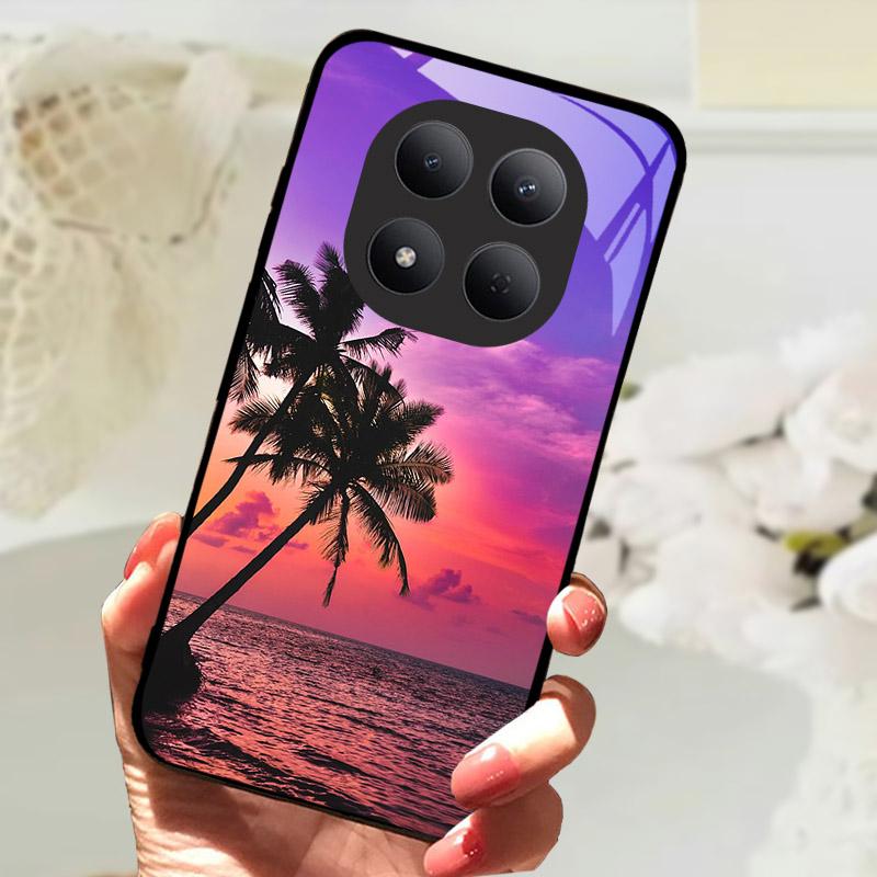 For Xiaomi Redmi Note 15 Pro 5G Case Tempered Glass Phone Cover For Redmi Note15 Pro 15Pro 5G Coque Note15Pro Camera Protector
