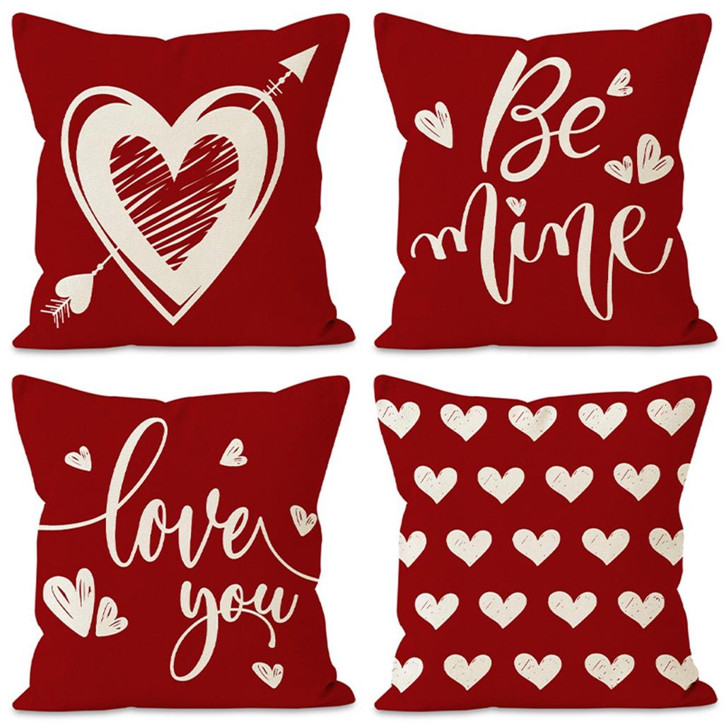 Throw Pillows, Modern Decoration Living Room Pillow Covers, RomanticPillow Covers ,Super Soft Throw Pillows For Couch 4PC