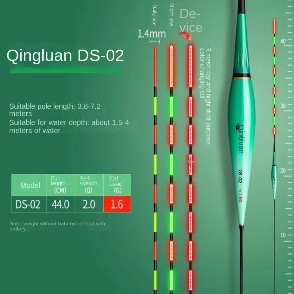 

New Indicator Fishing Lure Slip Drift Tube Buoy Strike Bobbers Bite Hook Color Change Bite Alarm Long Tail