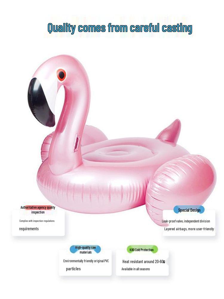 Unicorn & Flamingo Inflatable Swim Rings with Water Gun for Adults & Kids