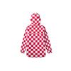 Vans Schachbrettmuster Kapuzenjacke Herren Jacken Rot VN0A3TWS0PZ