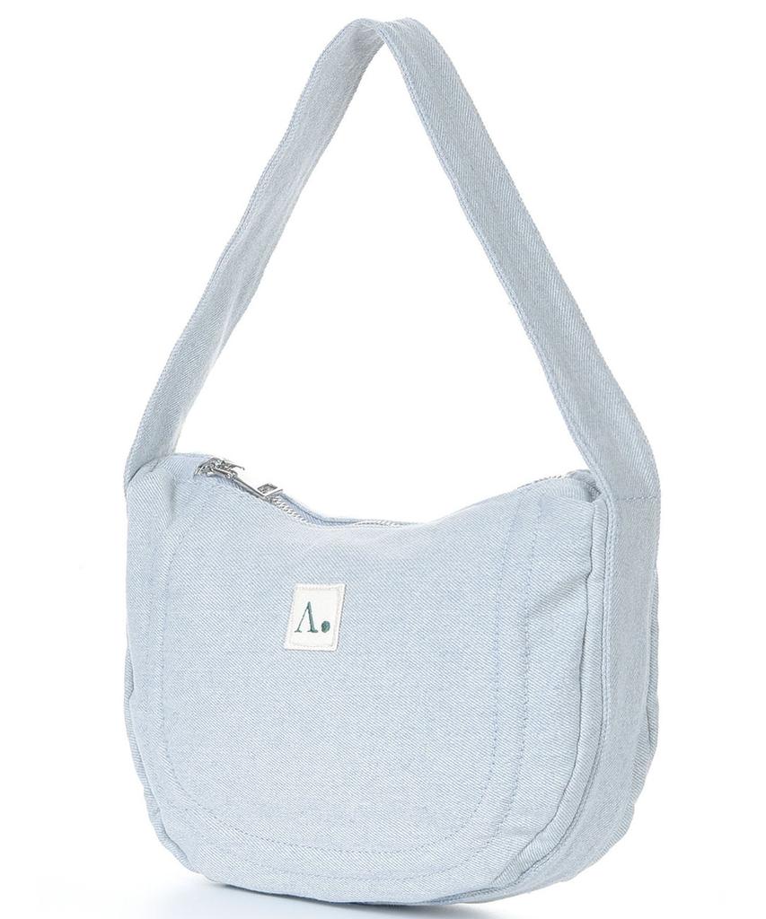 The-Abon Chris Denim Hobo Bag Black