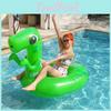 Inflatable Adult Dinosaur Swim Ring Hippo Ride-on Floating Raft Pvc Material