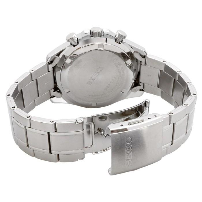 Seiko Chronograph Quartz Watch Men's SBTR009 Silver
