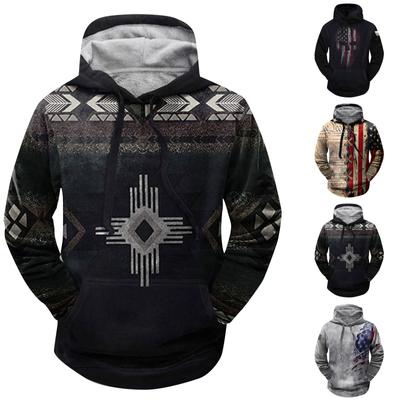 Pull à capuche à manches longues pour hommes et femmes, imprimé à la mode