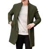 Men's Woolen Overcoat: Trending Japanese-Korean Style, 2023 Autumn/Winter Collection