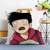 MMob Psycho  Cushion Cover Washable Linen Pillowcase Soft  for Sofa Bed Cozy Home Room Decor