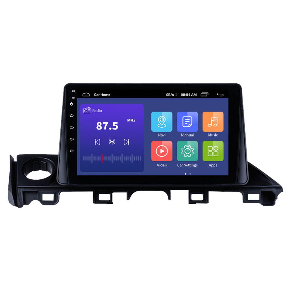 

9 Android 10.0 Quad-Core Car Radio Stereo GPS Navi WiFi For 2017 Madaz 6 Atenza