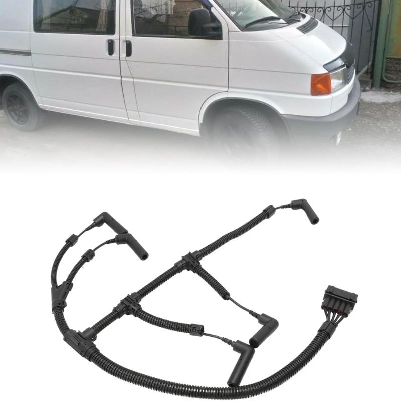 Easy Installation Car Glow Plug Harness Wiring 074972095B Replacement Part Glow Plug Wiring Assembly for 1995-2004