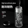 Deli Double Wall Glass Cup