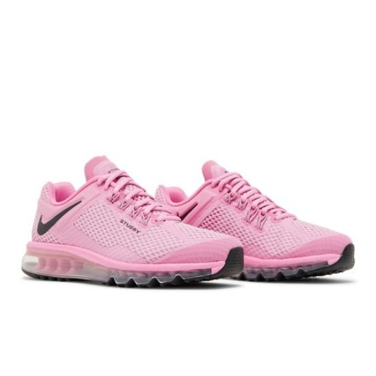 

Nike Stussy x Air Max 2013 Pink Men s DR2601-600 EU 42.5 розовый/чёрный