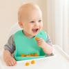 Nursing Bib with Pocket, Soft and Adjustable (various Colors) Nursing Bib with Pocket, Soft and Adjustable (light Beige)