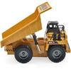 Huina 534 RC Dump Truck 1:18 6CH 2.4G Alloy Remote-Controlled Machine Remote Control RC Trucks Toys for Boys Christmas Gift