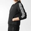 adidas Neo Women's 3-Stripes Bomber Quilted Jacket Black White BP6473