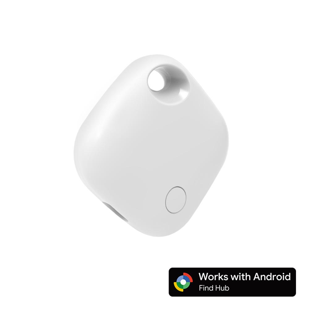 Перезаряжаемый GPS-трекер для устройств Android Работает с хабом Google Find, Поиск ключей, Умный трекер для Pixel, Xiaomi, Samsung, Moto, Локатор