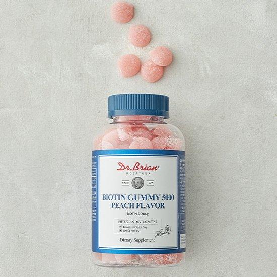 

[Доктор. Брайан] Біотин Gummies 5000 (Смак персика) (50 днів)