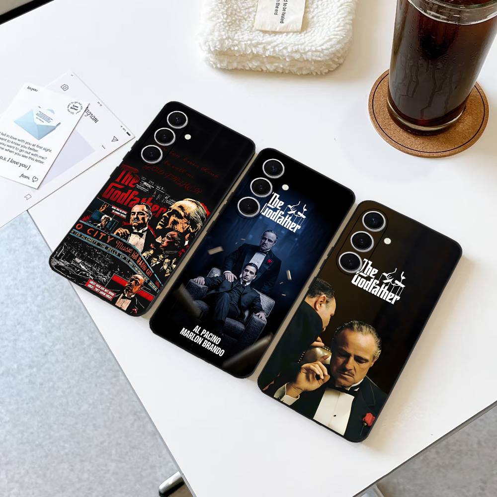 United States TV The Godfather Phone Case For Samsung S 24 Fe 25 Ultra Plus 20 Lite 21 30 22 23 24 22 Ultra 5G Fundas
